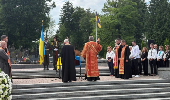 У Львові попрощалися з нардепом Рущишиним, який загинув у ДТП