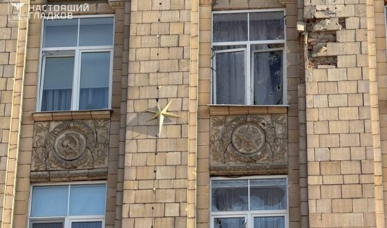 У Бєлгороді ударні дрони пошкодили будівлю уряду регіону