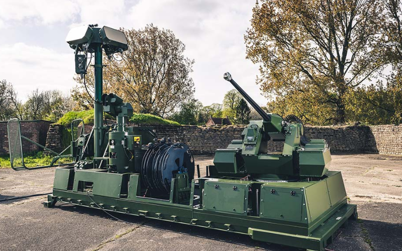 В Україні вперше зафіксували використання британських зенітних установок Terrahawk Paladin