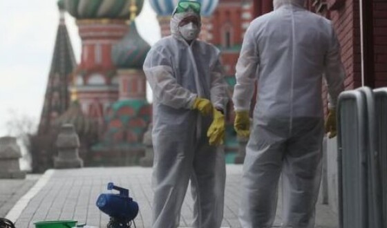 У Росії майже 600 тисяч громадян хворих на коронавірус