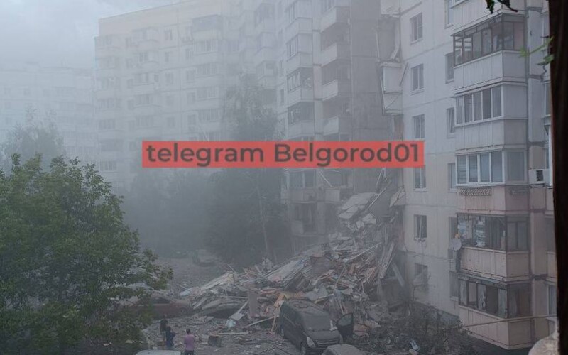 Будинок у Бєлгороді був уражений російським боєприпасом