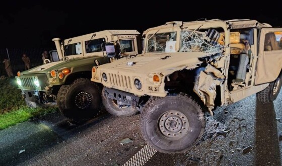 У Польщі автобус зіштовхнувся з автівкою військових США