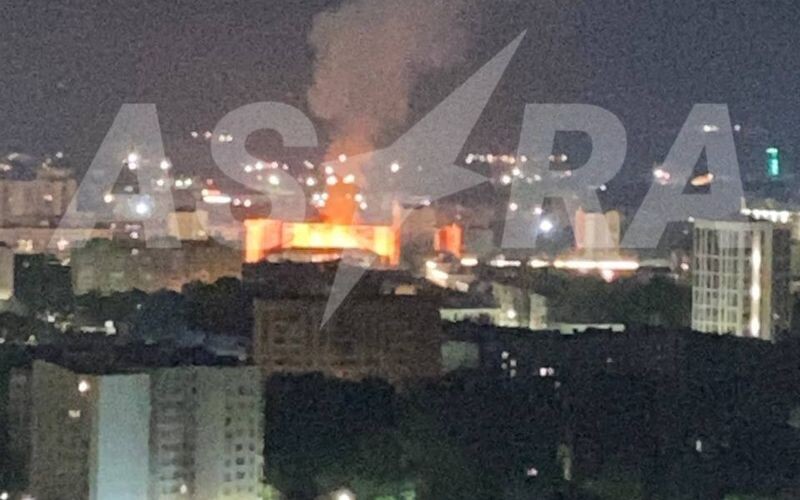 Ударні дрони атакували військові об&#8217;єкти рф