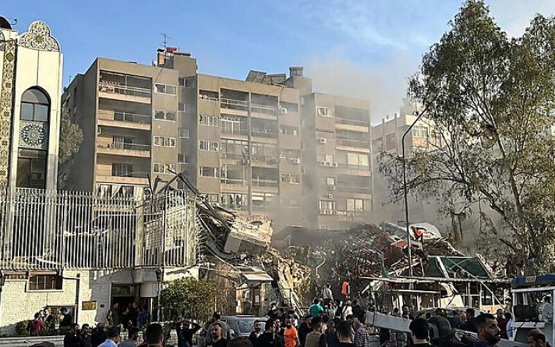 Ізраїль завдав «точкового удару» по консульству Ірану в столиці Сирії