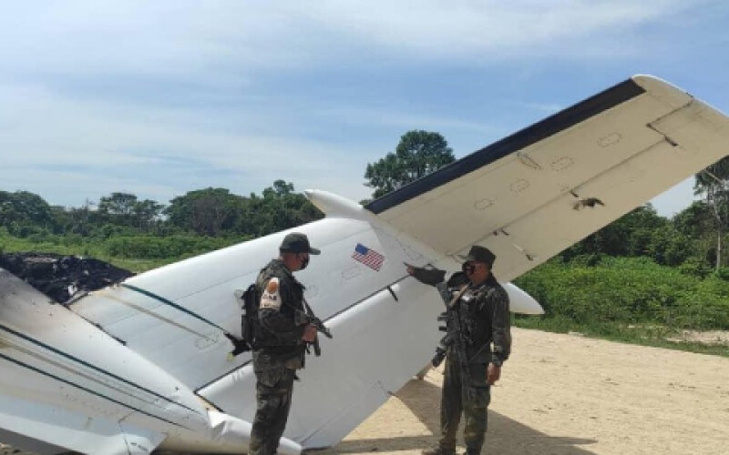 Військові Венесуели збили літак наркоторговців з бортовим номером США