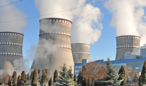 От энергосети отключен первый энергоблок Ровенской АЭС