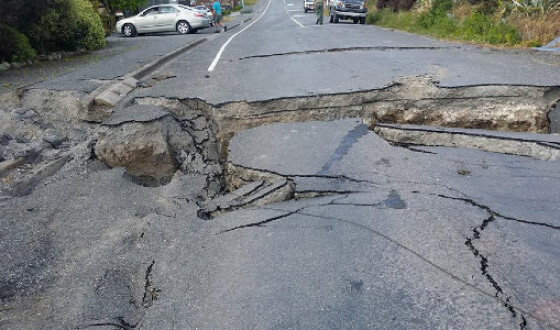 Біля берегів Нової Зеландії стався землетрус магнітудою 6,3 бала