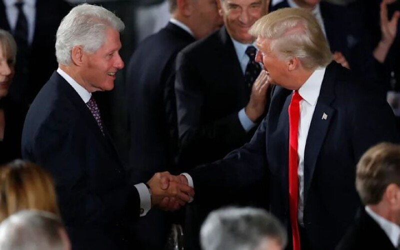 Трамп зажадав розслідування проти Білла Клінтона у справі Епштейна