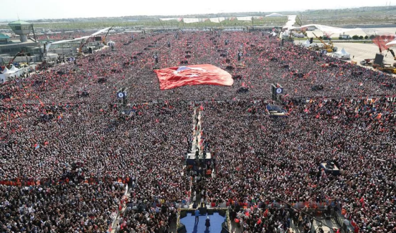 Ердоган під час виступу на пропалестинському мітингу назвав Ізраїль «окупантом»