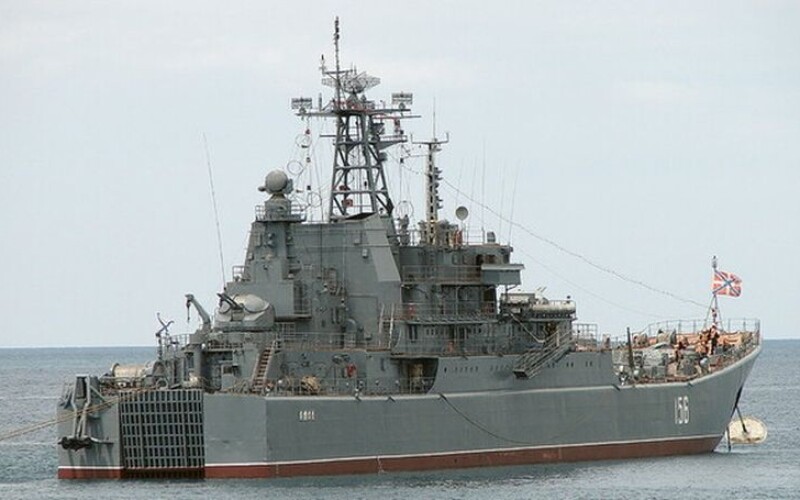 Десантний корабель «Ямал» у Севастополі зазнав ушкоджень під час ракетного удару
