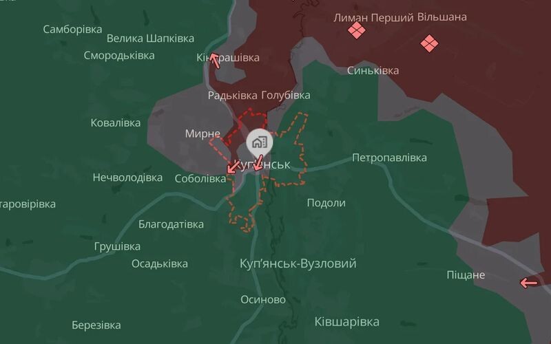 ЗСУ майже повністю зачистили Куп’янськ від росіян &#8211; Зеленський