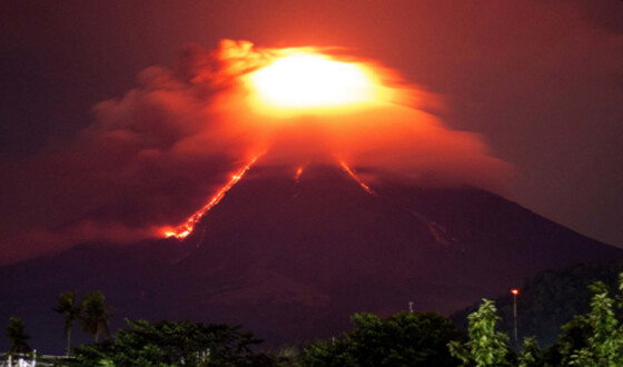 Из-за угрозы извержения вулкана эвакуировали более 60 тысяч филиппинцев