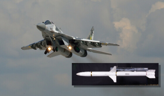 Українські винищувачі МіГ-29 застосували ракети AGM-88 над Миколаївщиною
