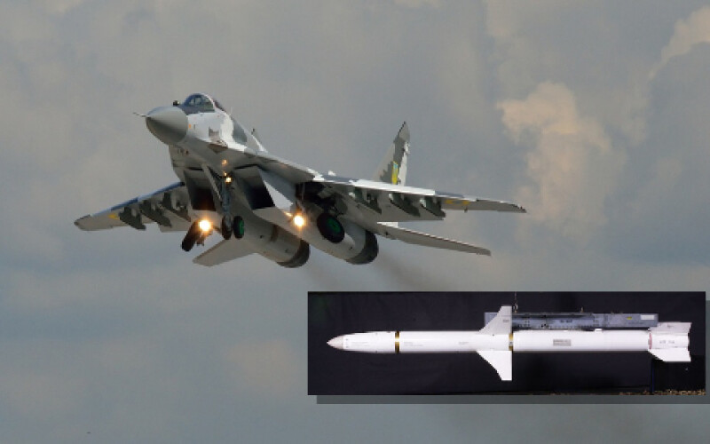 Українські винищувачі МіГ-29 застосували ракети AGM-88 над Миколаївщиною