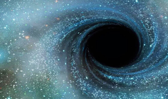 Зарегистрировано мерцание черной дыры в центре Млечного пути