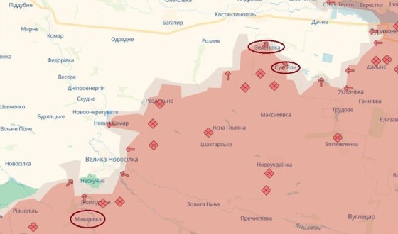 Ворог окупував три населені  в Донецькій області