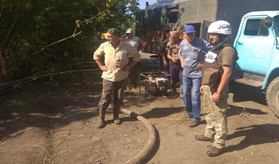У Донецькій області відремонтували два водогони. ФОТО