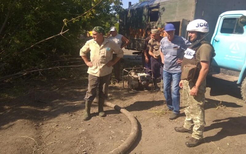 У Донецькій області відремонтували два водогони. ФОТО
