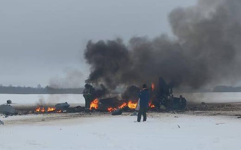 У Ленінградській області розбився військовий гелікоптер Мі-28