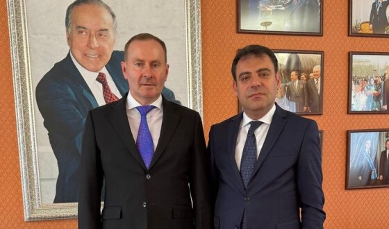 Микола Скрипковський завітав до Посольства Азербайджанської Республіки в Україні