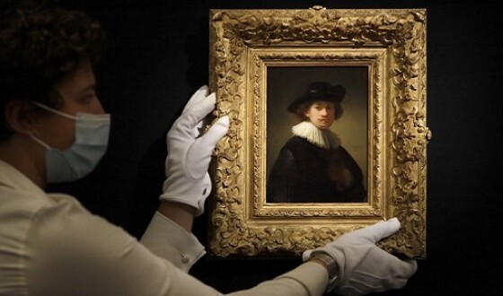 Автопортрет Рембрандта встановив рекорд на аукціоні Sotheby&#8217;s