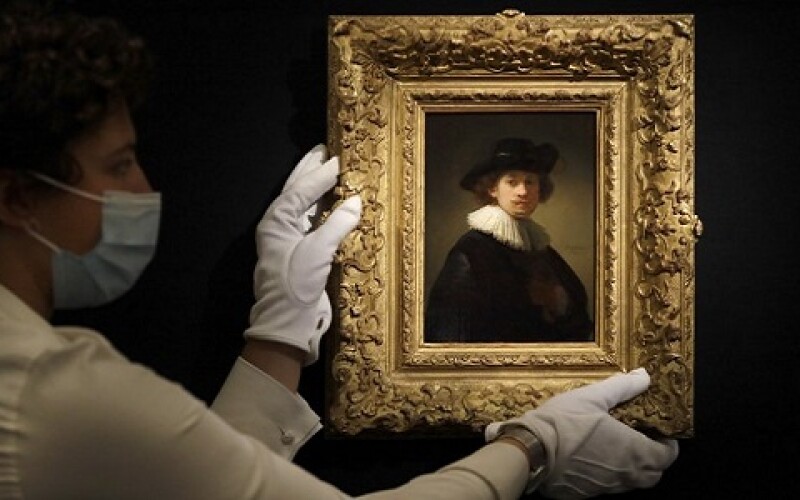 Автопортрет Рембрандта встановив рекорд на аукціоні Sotheby&#8217;s