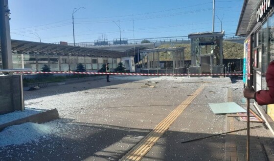 У Києві внаслідок обстрілу постраждала станція метро «Святошин»