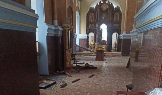 У Харкові внаслідок обстрілу було пошкоджено Успенський собор