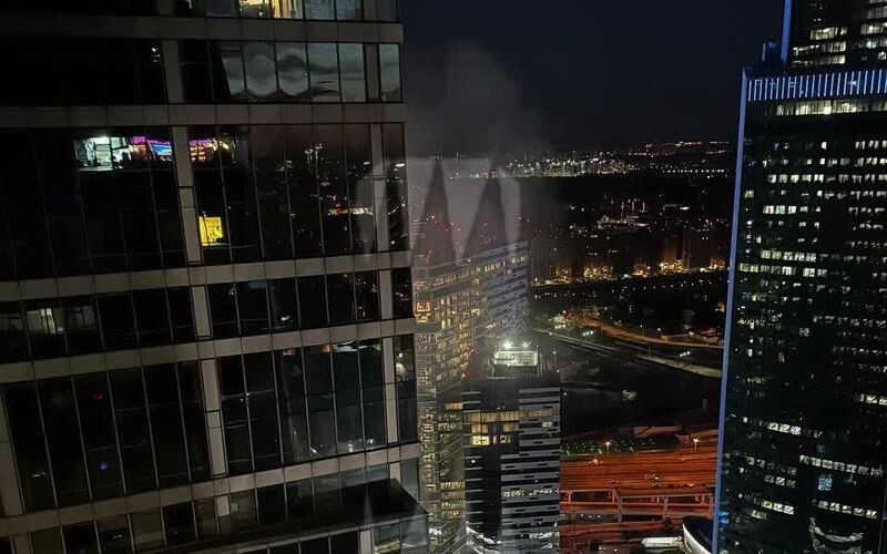 У москві безпілотник атакував бізнес-центр «Москва-Сіті»