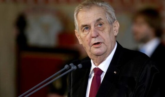 Президента Чехії відсторонять від посади через стан здоров&#8217;я