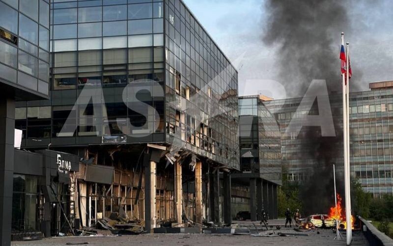 Ударні дрони атакували Москву та Московську область