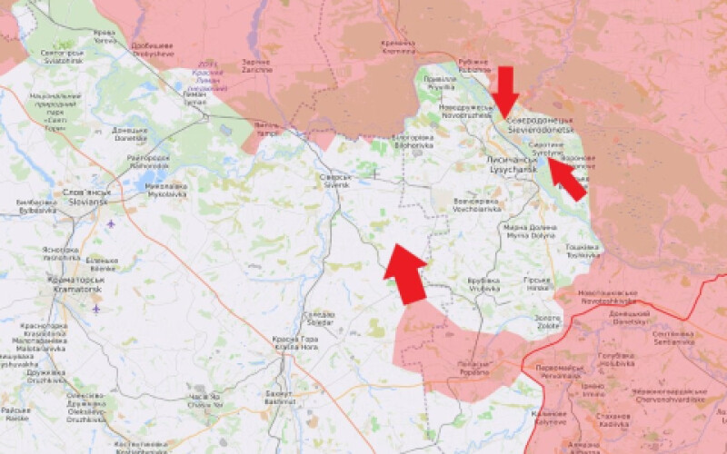 У Луганській області росіяни ведуть наступ поблизу Верхньокам&#8217;янки