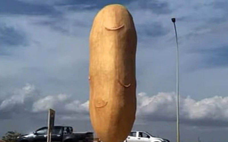 На Кіпрі встановили статую картоплі в формі пеніса