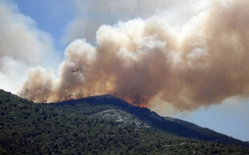 Севастополь охопили лісові пожежі