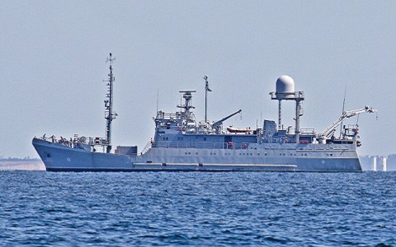 Новий розвідувальний корабель ВМС України вийшов в море