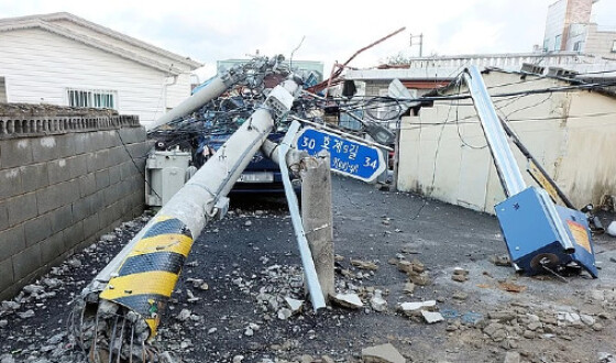 Тайфун зруйнував дві тисячі будинків на сході КНДР