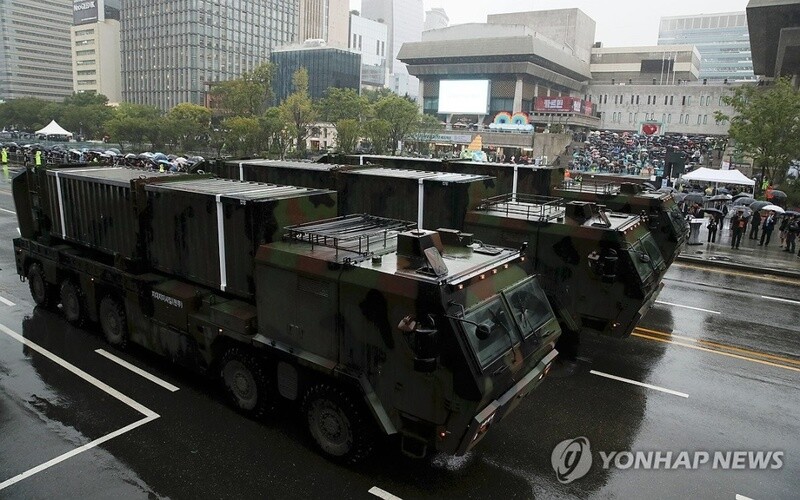 Вперше за 10 років у Південній Кореї провели військовий парад