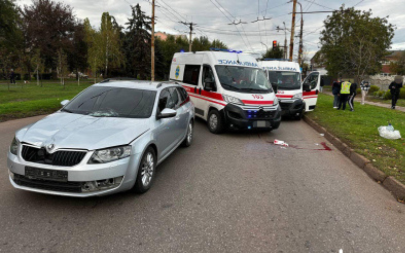 У Кривому Розі нацгвардієць насмерть збив на пішохідному переході підлітка