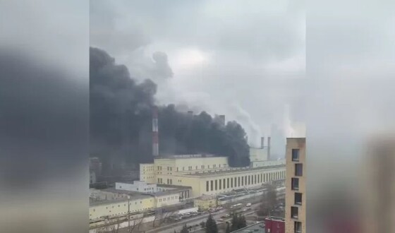 У Москві сталася масштабна пожежа на ТЕЦ-16