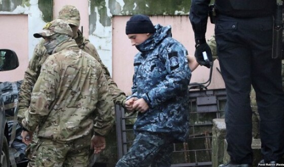 Українських моряків у Москві судять у закритому режимі ВІДЕО