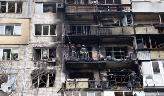 У Києві завершили ліквідацію наслідків нічного обстрілу РФ