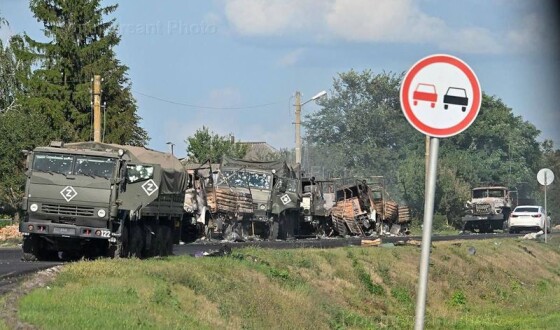 ЗСУ розбили колону ворожої техніки у Курській області