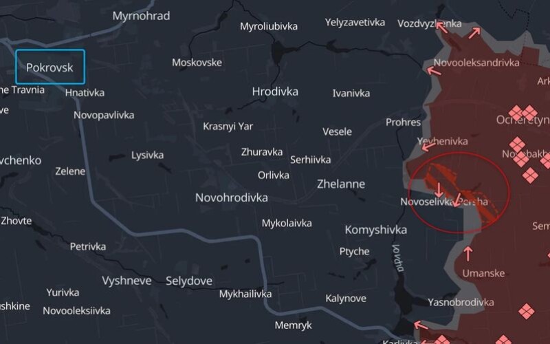 Окупанти просунулися на Покровському напрямку