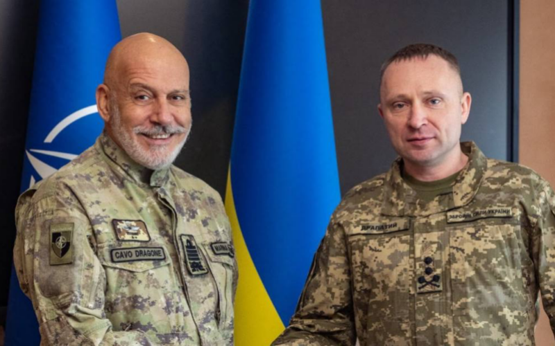 Представники Військового комітету НАТО прибули до Києва та зустрілися з Драпатим
