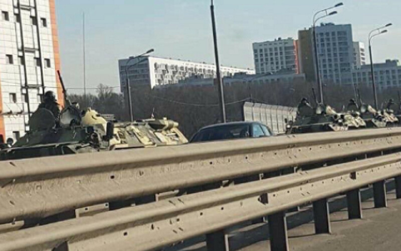 У центр Москви ввели війська для забезпечення карантинного режиму