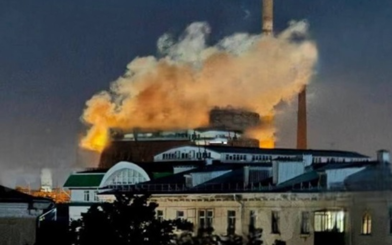 У Росії дрони вдруге за два тижні атакували хімзавод «Азот»