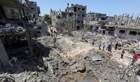 Ізраїльські військові знищили будівлю міністерства праці сектора Газа