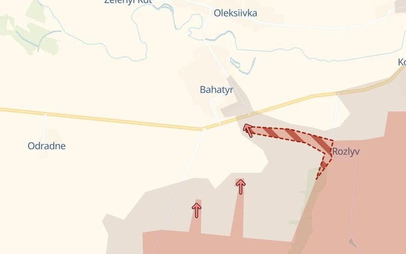 ЗСУ втрачають контроль над селом Богатир на трасі Донецьк – Запоріжжя