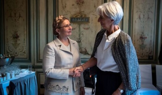 Юлія Тимошенко зустрілася з Директором-розпорядником МВФ Крістін Лагард