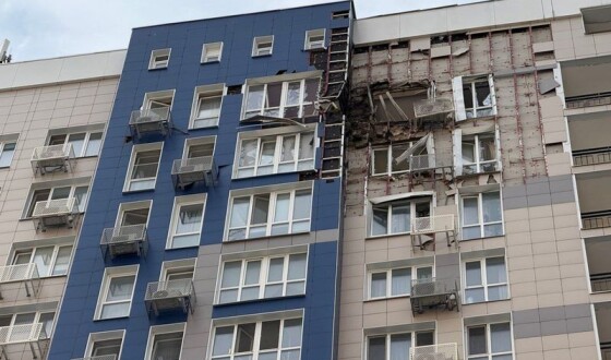 У Бєлгороді ударний дрон атакував багатоповерховий житловий будинок